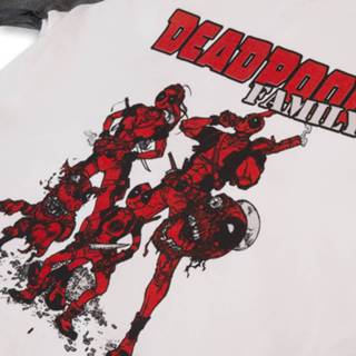 👉 Marvel Deadpool Family Men's Pyjama Set - Grey White - XXL - Grey White