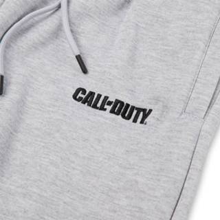 👉 Call Of Duty Logo Embroidered Unisex Joggingbroek - Grijs - XXL - Grey