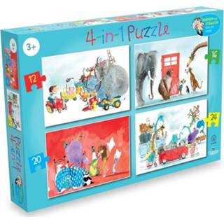 👉 Puzzel kinderpuzzels Harmen van Straaten (12+16+20+24 stukjes) 8720615480326