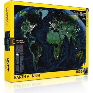 Puzzel legpuzzels National Geographic - Earth at Night (1000 stukjes) 819844012755