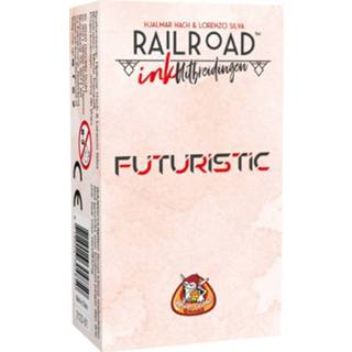 Nederlands dobbelspellen Railroad Ink - Futuristic Uitbreiding 8718026304850