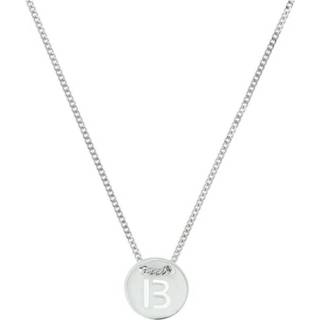 👉 Hals ketting zilveren active Gourmet Collier met Letter B