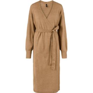 👉 Gebreide jurk l vrouwen beige 'Picotee' 5715308087008