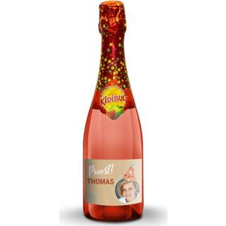 👉 Kinderchampagne met bedrukt etiket - Kidibul (750ml)