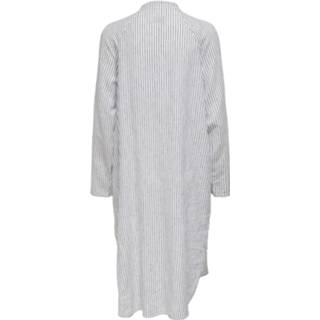 👉 Blousejurk linnen vrouwen wit 'Linette' 5715307455013