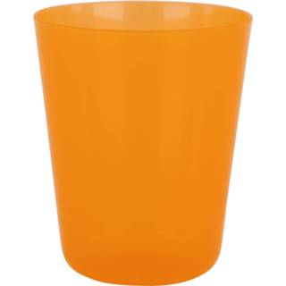 👉 Plastic beker oranje HEMA Bekers Herbruikbaar Ø7.5x9 - 4 Stuks 8720354308806