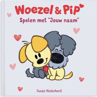 👉 Boek met naam en foto - Woezel & Pip Spelen jou (Softcover) 4251217135337