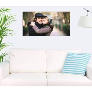 👉 Foto op hout houten afdrukken - Planken 80 x 40 cm 4250891827118