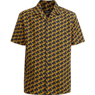 👉 Overhemd lyocell s mannen geel 'Elio' 7310428241460