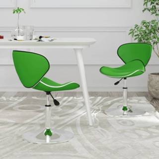 👉 Eetkamerstoel oranje kunstleer active Eetkamerstoelen 2 st 8720286535066