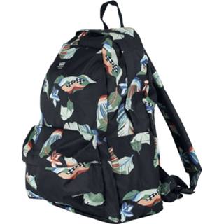 👉 Back pack unisex zwart hoofdmateriaa polyester Vans - Old Skool IIII Backpack Lucid Floral Rugtas