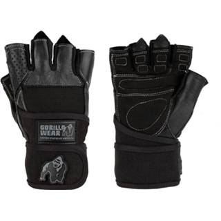 👉 Wrist wrap zwart 3XL active Gorilla Wear Dallas Handschoenen - Fitness 8719128725505