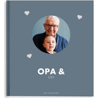 👉 Foto boek m senioren Fotoboek maken - Opa & ik/wij Hardcover 40 pagina's 4251217136693