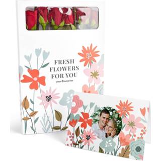 👉 Rode Brievenbusbloemen met persoonlijke kaart - rozen 4250891806366