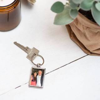 👉 Sleutel hanger Dubbelzijdige sleutelhanger met foto - Vaderdag 4251217135108