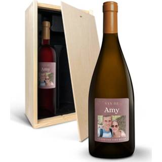 👉 Wijnpakket met bedrukt etiket - Salentein Primus - Malbec en Chardonnay