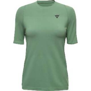 👉 Dainese - Women's HGL Jersey S/S - Fietsshirt maat XL/XXL, groen/olijfgroen/grijs