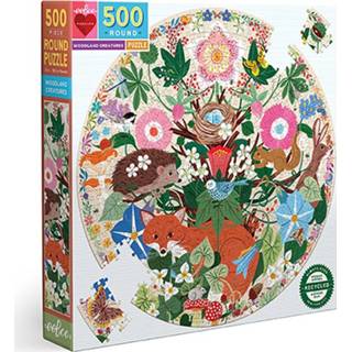 👉 Puzzel dieren legpuzzels Woodland Creatures (500 stukjes) 689196511622