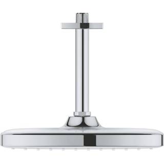 👉 Hoofd douche chroom Grohe Tempesta 250 Cube Hoofddouche plafond 14.2cm 1 straalsoort 26683000 4005176580703