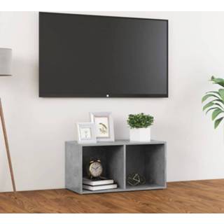 👉 Spaanplaat active Tv-meubel 72x35x36,5 cm betongrijs 8720286354377