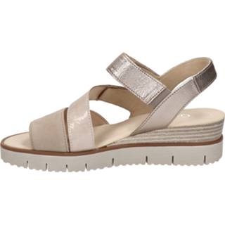 👉 Slee hakken leer vrouwen beige Gabor sleehak 8720251474628