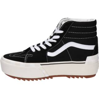 👉 Hoge sneakers textiel vrouwen zwart Vans SK8-Hi Stacked 8720251619401