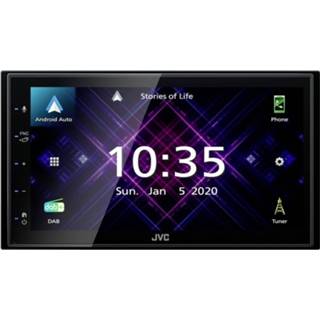 👉 Autoradio JVC KWM565DBT met scherm dubbel DIN Aansluiting voor achteruitrijcamera, DAB+ tuner, Bluetooth handsfree 4975769465208