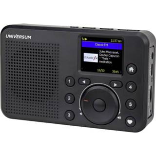 👉 Zwart UNIVERSUM IR 200-21 Zakradio met internetradio Internet Bluetooth, Internetradio, SD, WiFi Herlaadbaar 4260473221579