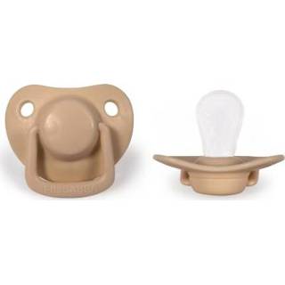 👉 Speen jongens bruin Filibabba Fopspeen 0-6 maanden Doeskin, 2 stuks 5712804009602