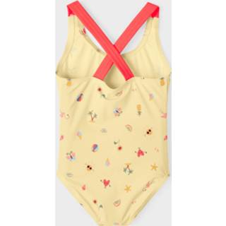 👉 Badpak meisjes geel 'Zille' 5715216501375