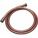 👉 Douche slang PVD roestvrijstaal copper Qisani Flow anti-twist doucheslang 150cm Geborsteld (koper) 25620.05 8711647685896