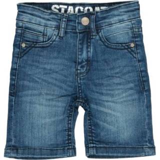 👉 Staccato Denim bermuda donkerblauw denim