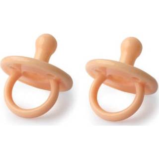 👉 Speen silicone jongens oranje Filibabba Fopspeen vanaf 0 maanden Peach , 2 stuks 5712804016686
