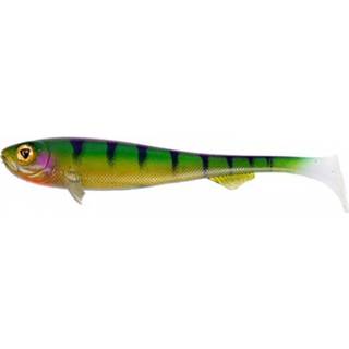 👉 Geel Fox Rage Super Slick Shad - 28cm UV Stickleback Softbait 5056212147069