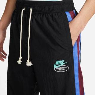 👉 Trainingsbroek zwart s male men mannen Nike Sportswear Geweven zonder voering voor heren - 195245559915