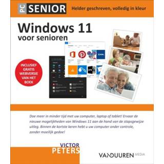👉 Senioren Windows 11 voor - Victor G.B. Peters (ISBN: 9789463562485) 9789463562485