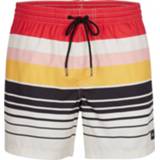 👉 O'Neill - Horizon Shorts - Zwembroek maat XXL, grijs/rood/zwart