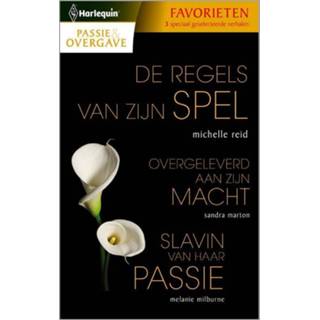 👉 De regels van zijn spel; Overgeleverd aan macht; Slavin haar passie - Melanie Milburne, Michelle Reid, Sandra Marton (ISBN: 9789461995414) 9789461995414