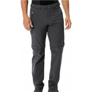 👉 Vaude - Farley Stretch T-Zip Pants III - Afritsbroek maat 62 - Long, zwart
