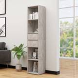 👉 Boekenkast active 36x30x171 cm spaanplaat betongrijs 8720286016657