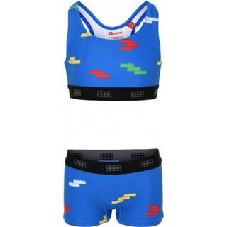👉 LEGO Wear - Kid's LWAjra 303 Bikini - Bikini maat 146, blauw/zwart