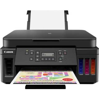 👉 Inkjetprinter Canon PIXMA G6050 Multifunctionele (kleur) A4 Printen, scannen, kopiëren LAN, WiFi, Duplex, Inktbijvulsysteem 4549292141085