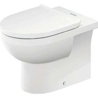 👉 Wit Duravit No.1 staand toilet diepspoel rimless met AO-afvoer 40 x 36,5 57 cm, hoogglans