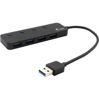 👉 I-tec USB 3.0 Metal HUB 4 Port met individuele aan/uit schakelaars