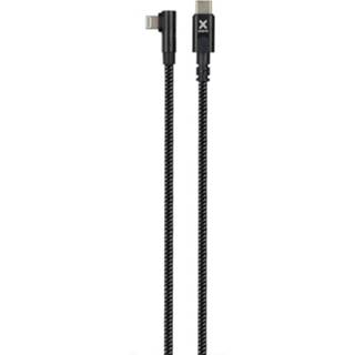 👉 Lightning kabel zwart Xtorm Original 90deg USB C 1,5m - Black 8718182276145