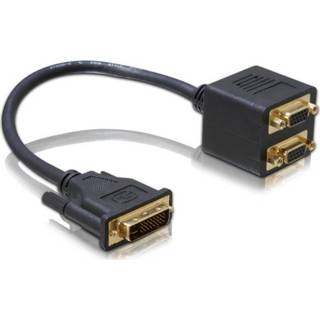 DeLOCK DVI naar 2 x VGA Adapter 4043619650552