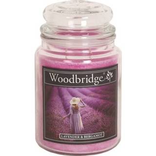 👉 Geurkaars glas Woodbridge in 'Lavender & Bergamot' - 565 gram 5060457520662