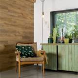 👉 Planken hout-look gerecycled eikenhout roestbruin