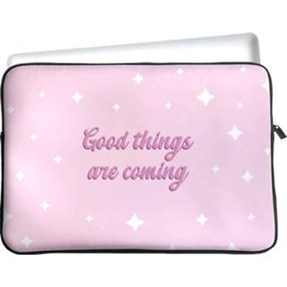 👉 Shirt steekhoesje multi-color IPad Mini 6 Sleeve - Good Things Are Coming 8720684454853