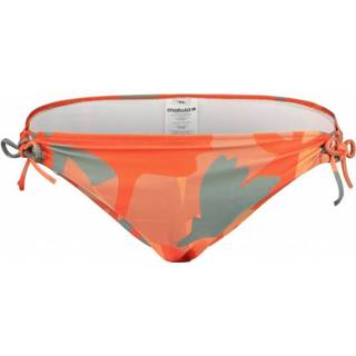 👉 Maloja - Women's FedaiaM. Bottoms - Bikinibroekje maat XL, grijs/oranje